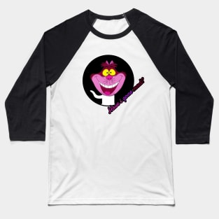 cheshire cat git Baseball T-Shirt